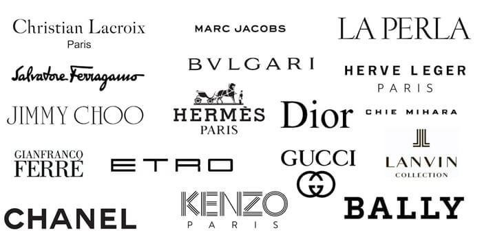 Logos firmas de moda